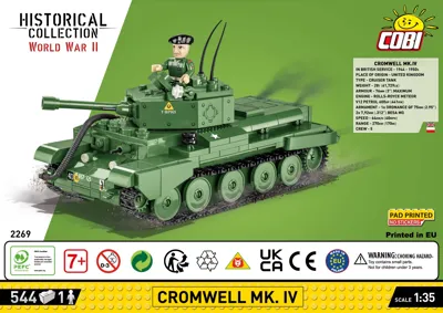 COBI Historical Collection WWII CROMWELL MK. IV Tank