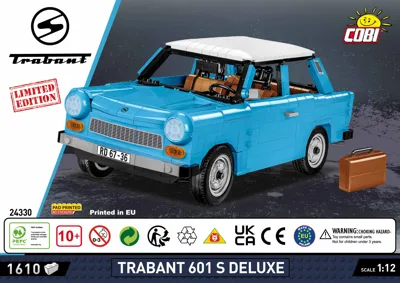 Manual Trabant 601 S Deluxe - Limited Edition - 1