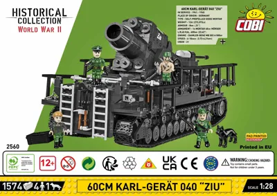 Manual 60 cm Karl-Gerät 040 ZIU - 1