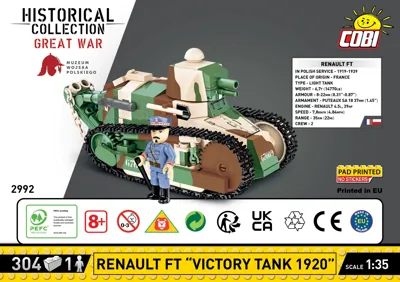 Manual Renault FT "Victory Tank 1920" - 1
