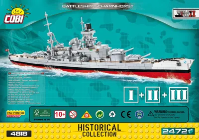 Manual Battleship Scharnhorst - 1