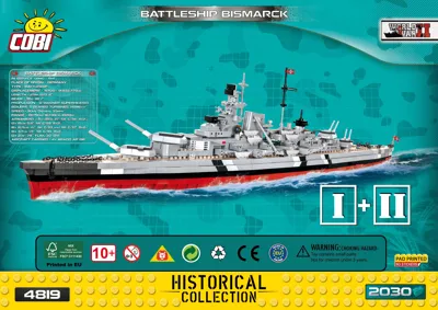 Manual Battleship Bismarck - 1