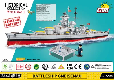 Manual Battleship Gneisenau -Limited edition - 1