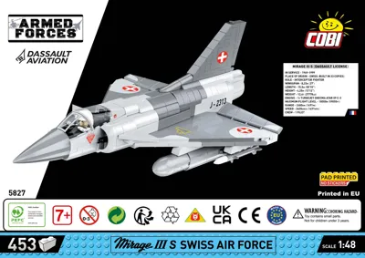 Manual Mirage IIIS Swiss Air Force - 1