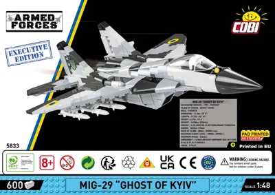 Cobi Executive Edition MIG-29 Ghost of Kyiv • Set 5833