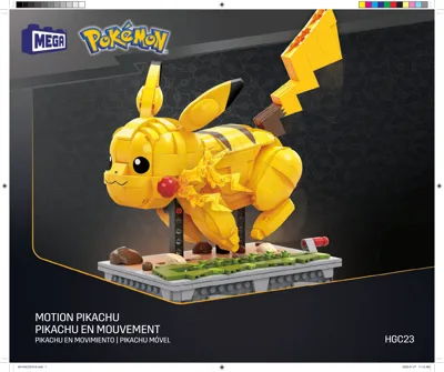 Manual Pokémon™ Motion Pikachu - 1