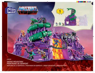 Manual Masters Of The Universe™ Snake Mountain - 1