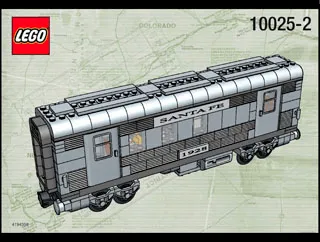 LEGO Santa Fe Cars Set I • Set 10025 • SetDB