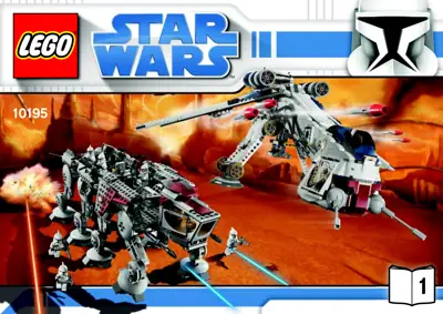 Manual Star Wars™ Republic Dropship with AT-OT Walker - 1