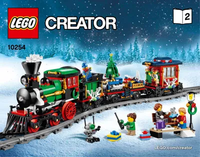 Manual Creator Expert Winter Holiday Train - 2