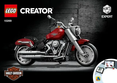Manual Creator Expert Harley-Davidson Fat Boy - 1