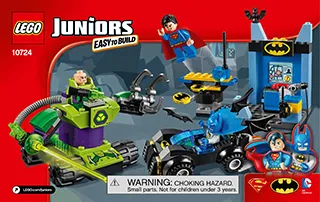 Lego juniors hot sale batman and superman