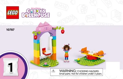 Manual Gabbys Puppenhaus Gabby's Dollhouse Kitty Fairy's Garden Party - 1