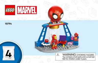 Manual Marvel™ Team Spidey Web Spinner Headquarters - 4