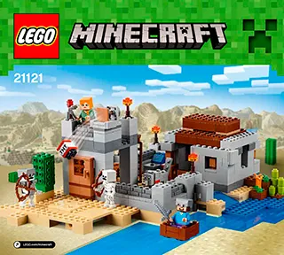 LEGO Minecraft The Desert Outpost • Set 21121 • SetDB