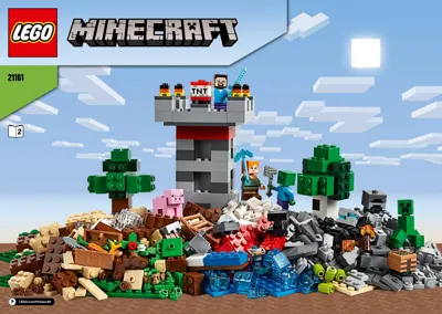 LEGO Minecraft The Crafting Box 3.0 • Set 21161 • SetDB