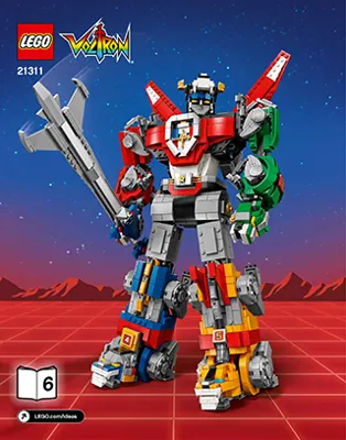 LEGO Ideas Voltron Set 21311 SetDB Merlins Steine