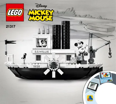 Manual Disney™ Ideas Steamboat Willie - 1