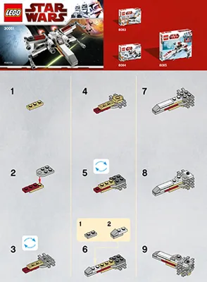 Manual Star Wars™ X-wing Fighter - Mini polybag - 1