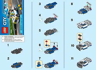 Lego city hot sale police manual