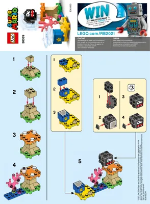Manual Super Mario™ Fuzzy & Mushroom Platform Expansion Set - 1