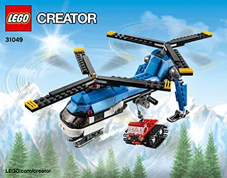 LEGO Creator Twin Spin Helicopter • Set 31049 • SetDB