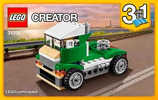 Lego creator fashion green cruiser