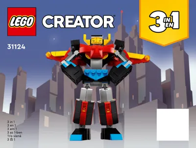Manual Creator Super Robot - 1