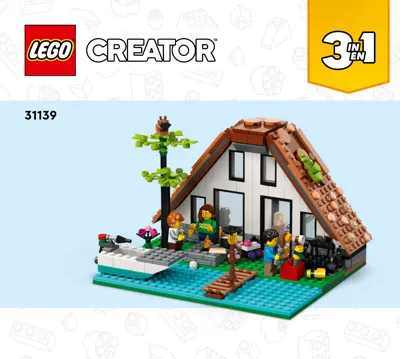 LEGO Creator 31139 La Maison Accueillante 3 en 1