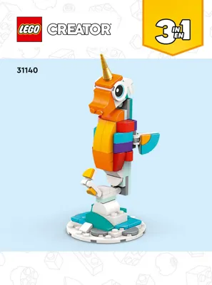 LEGO Creator Magical Unicorn • Set 31140 • SetDB