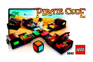  LEGO Pirate Code Game (3840) : Toys & Games