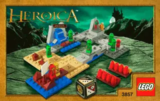 3857 selling Heroica Draida Bay Buildable Game, NEW Sealed Retired Set.