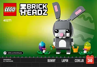 Manual BrickHeadz™ Easter Bunny - 1