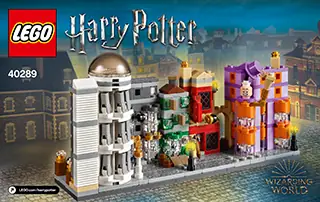 Lego harry potter diagon alley promo hot sale set 40289