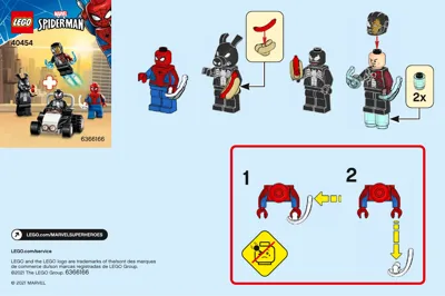 Manual Spider-Man versus Venom and Iron Venom - 1