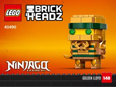 Manual BrickHeadz™ NINJAGO™ 10 - 1