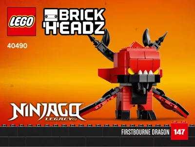 Manual BrickHeadz™ NINJAGO™ 10 - 3