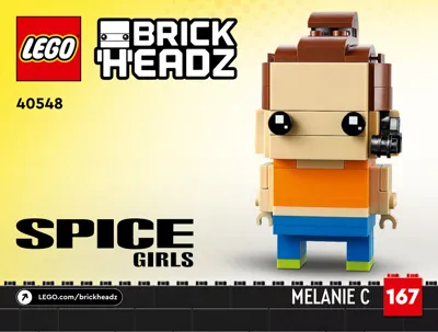 Manual BrickHeadz™ Hommage an die Spice Girls - 4