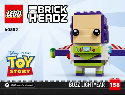 Manual BrickHeadz™ Buzz Lightyear - 1
