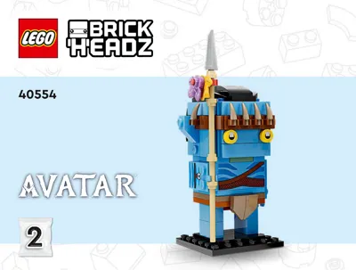Jake Sully & his Avatar 40554 | BrickHeadz | Buy online at the Official  LEGO® Shop US