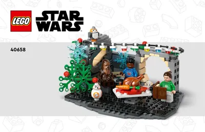 Manual Star Wars™ Millennium Falcon Holiday Diorama - 1