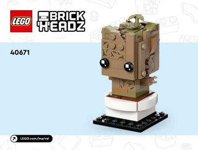 Manual BrickHeadz™ Potted Groot - 1