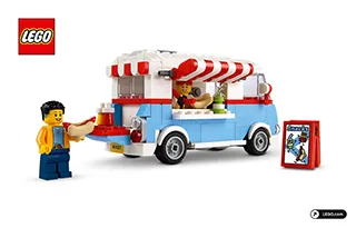 LEGO Icons Retro Food Truck • Set 40681 • SetDB