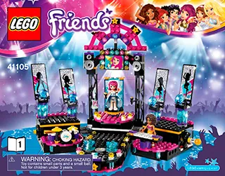 LEGO Friends Pop Star Show Stage • Set 41105 • SetDB