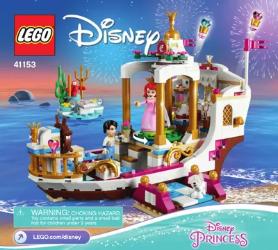 Manual Disney™ Ariel's Royal Celebration Boat - 1