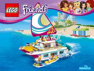 LEGO Friends Sunshine Catamaran • Set 41317 • SetDB