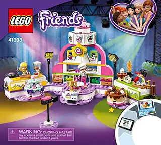 Lego friends baking online competition set