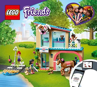 LEGO Friends Heartlake City Vet Clinic Set 41446 SetDB