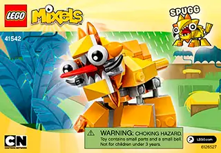 LEGO Mixels Spugg • Set 41542 • SetDB • Merlins Bricks