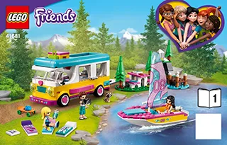 Manual Friends Forest Camper Van and Sailboat - 1